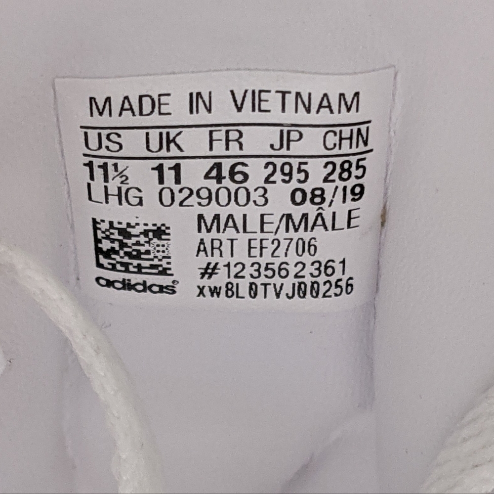 adidas | Mens | Americana | Hi High Sneakers Shoes Casual - White | Size 11.5 - Picture 11 of 12
